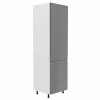 Colonne De Cuisine ASPAS 2 Portes Gauche 60 Cm Blanc/gris Laqué boutique en ligne 19