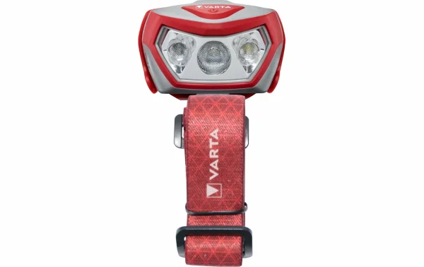 Varta Lampe Frontale Outdoor Sports H20 Pro Rouge – Phare haute qualité 1