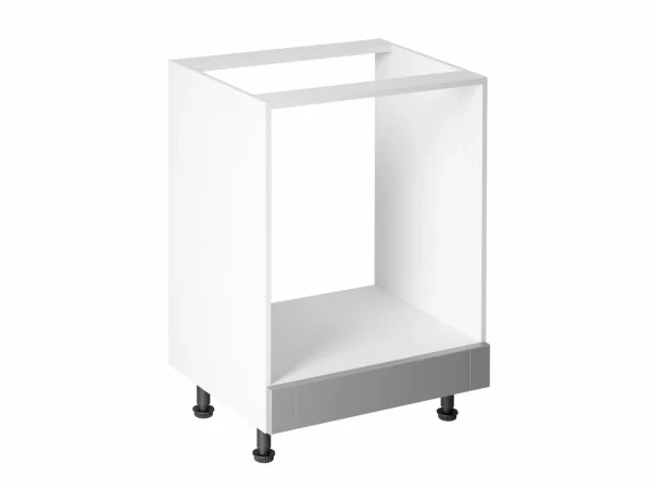 Meuble Bas Pour Four ASPAS Blanc/gris Laqué économies garanties 1